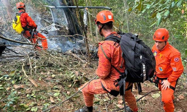 Βραζιλία: Τουριστικό ελικόπτερο συνετρίβη στο Ρίο ντε Τζανέιρο με τέσσερις νεκρούς