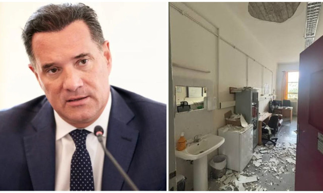 Γεωργιάδης για την πτώση σοβά στο Βενιζέλειο: «Παιδιά χαλαρώστε, δεν καταρρέει το ΕΣΥ»