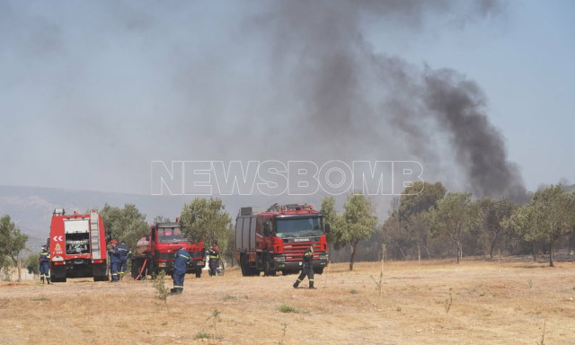 Φωτιά στον Κουβαρά: Βελτιωμένη η εικόνα του μετώπου - Επιχειρούν 197 πυροσβέστες