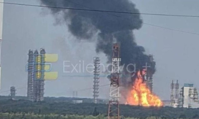 Βίντεο από την επίθεση σε διυλιστήριο στην «καρδιά» της Ρωσίας – Τουλάχιστον 13 νεκροί