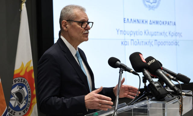 Συνεδριάζει το Συντονιστικό Όργανο Πολιτικής Προστασίας υπό τον Ευάγγελο Τουρνά