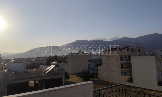Μενίδι: Φωτιά στο στρατόπεδο ΚΑΠΟΤΑ - Εστάλη μήνυμα από το 112