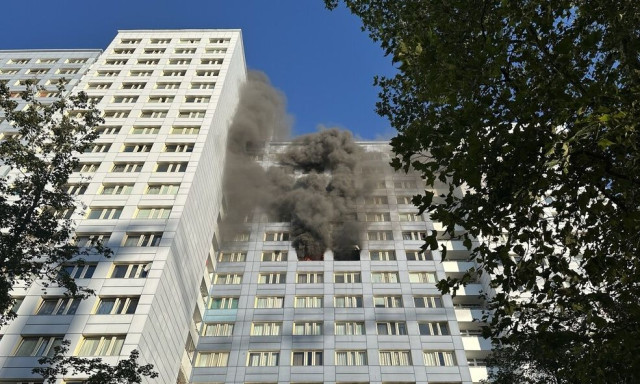 Γερμανία: Πυρκαγιά σε κτήριο 21 ορόφων στο Βερολίνο - Πέντε τραυματίες