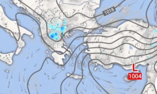 Καιρός - Κολυδάς: Βοριάδες έως 9 μποφόρ στο Αιγαίο – «Προσοχή στις θαλάσσιες μετακινήσεις»