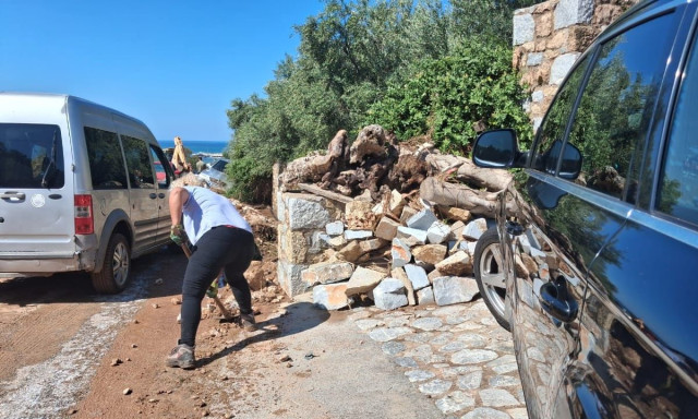 Βιβλική καταστροφή στη Μάνη: Έπεσε δεκαπλάσιο νερό από τον μέσο όρο του Αυγούστου