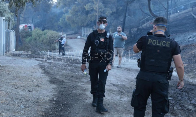 Σαλαμίνα: Διερευνούν εμπρησμό για τη φονική φωτιά - «Είδα ένα μαύρο αμάξι να κινείται περίεργα»