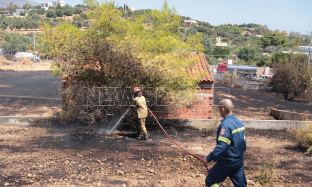 Χωρίς ενεργό μέτωπο η φωτιά στην Αργιθέα - Παραμένουν δυνάμεις στο σημείο