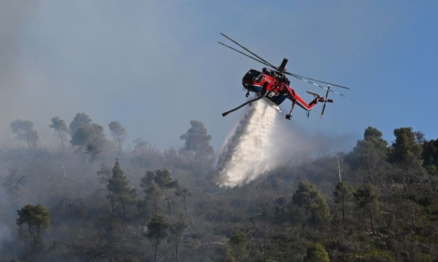 Κατεσβέσθη η πυρκαγιά στην Κεφαλονιά