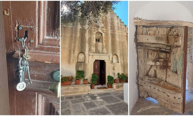 Σέριφος: Διέρρηξαν τη Μονή Ταξιαρχών και άρπαξαν δεκάδες τάματα σε λιγότερο από δύο λεπτά