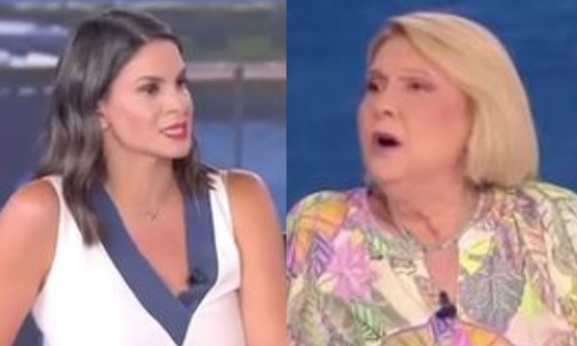 «Δεν είμαστε κομπάρσοι παρουσιαστές»: Έξαλλη η Τίνα Μιχαηλίδου με τη Σοφία Βούλτεψη - Βίντεο