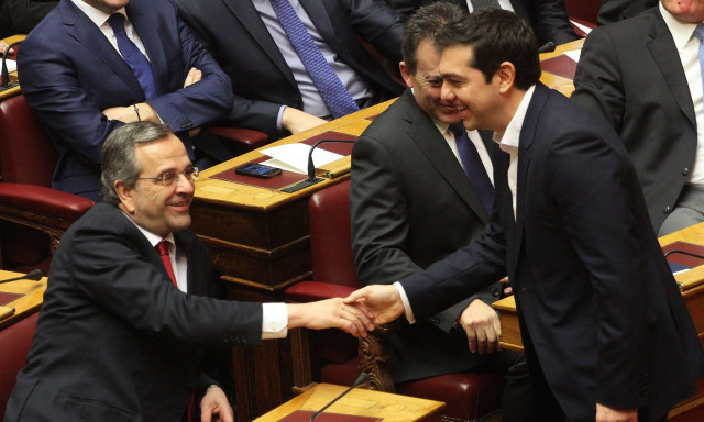 Σαμαράς και Τσίπρας στο μικροσκόπιο του Μαξίμου