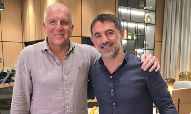 «Πολλά ευρωπαϊκά μαζεμένα» – Καραγκούνης και Ομπράντοβιτς σε μία φωτογραφία γεμάτη τίτλους
