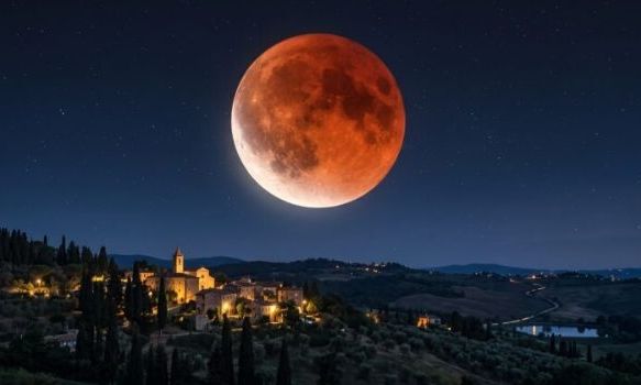 Γιατί θα γίνει κόκκινη η Σελήνη στις 28 Αυγούστου; Όλες οι πληροφορίες για την έκλειψη