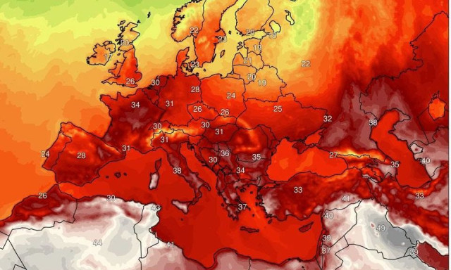 Καιρός: Τα τελευταία δεδομένα από το GFS για τον καύσωνα - Ανάλυση Κολυδά