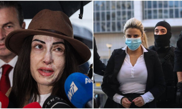 Επίθεση με βιτριόλι στην Ιωάννα Παλιοσπύρου: Η ώρα της αποφυλάκισης της Έφης Κακαράντζουλα πλησιάζει