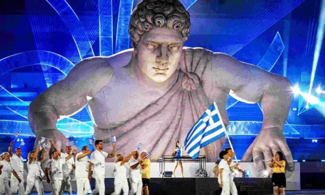 Συγκίνηση στους Μεσογειακούς Αγώνες: Ο «Αθλητής του Τάραντα» επέστρεψε στην πόλη του, τη μοναδική αποικία των Σπαρτιατών