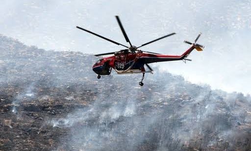 Πυρκαγιά στις Σέρρες - Καίει κοντά στην Αμφίπολη
