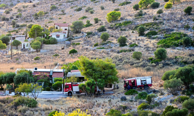 Φωτιές: Χωρίς ενεργό μέτωπο σε Βοιωτία και Σαλαμίνα