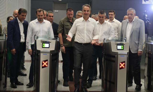 Live - Παρουσία Μητσοτάκη η παράδοση της επέκτασης του Μετρό Θεσσαλονίκης προς την Καλαμαριά