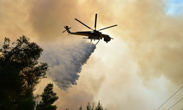 Φωτιές: Σε κατάσταση συναγερμού η χώρα λόγω ανέμων και ξηρασίας - Ο χάρτης Πολιτικής Προστασίας