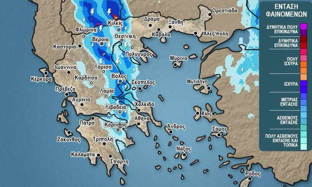 Καιρός – Αρναούτογλου: Μπόρες και καταιγίδες απόψε, ποιες περιοχές θα επηρεαστούν