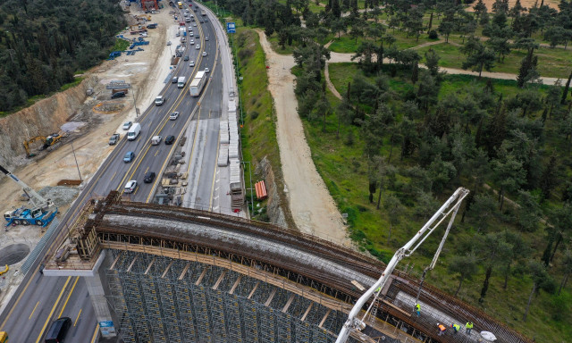 Θεσσαλονίκη: Κλειστό απόψε τμήμα του Περιφερειακού λόγω εργασιών για το Flyover