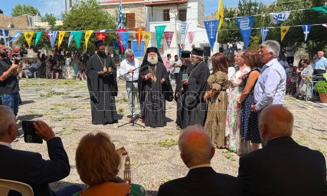 Ιστορική ημέρα για τη Χίο: Θυρανοίξια για τον Άγιο Γεώργιο Συκούσης από τον Πατριάρχη Αλεξάνδρειας