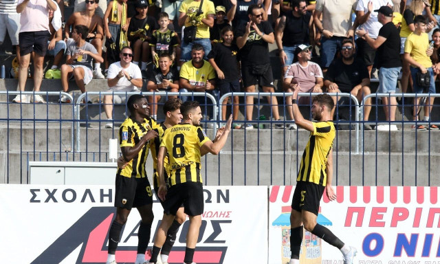Νέστος Χρυσούπολης - ΑΕΚ 0-2: Άνετο πέρασμα με Ζίνι και Γκεοργκίεφ