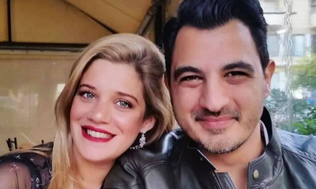 Τζένη Θεωνά και Δήμος Αναστασιάδης βάφτισαν του δυο γιους τους με νονό τον Αντίνοο Αλμπάνη