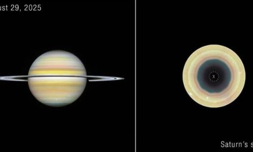 Μυστήριο στον Κρόνο: Το Hubble ανακάλυψε έναν γιγάντιο σχηματισμό στον Νότιο Πόλο