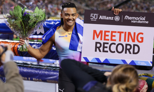 Diamond League: «Διαμαντένιος» Καραλής, θρίαμβος στις Βρυξέλλες - «Πέταξε» στα 6,12 μέτρα