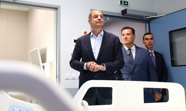 Μητσοτάκης: Εγκαινίασε τη νέα αιματολογική κλινική στο «Παπανικολάου»