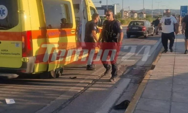 Σοβαρό τροχαίο στην Πάτρα: Χωρίς τις αισθήσεις του 31χρονος οδηγός μοτοσικλέτας