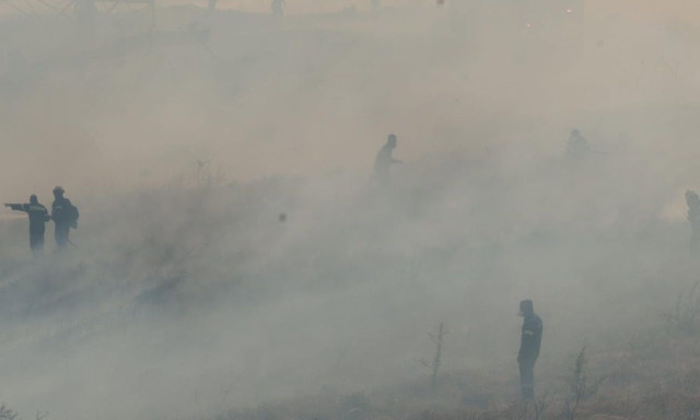 Υπό έλεγχο η φωτιά στη Δροσοπηγή Αφιδνών