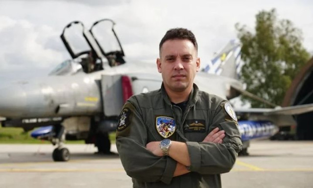 Πτώση F-4 Phantom: Την Τρίτη στα Ιωάννινα η κηδεία του 37χρονου Σμηναγού Δημήτρη Πέτρου