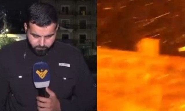 Λίβανος: Δημοσιογράφος χτυπήθηκε σε ζωντανή σύνδεση από drone - Βίντεο
