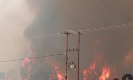Φωτιά στην Εύβοια: Ενισχύθηκαν οι δυνάμεις, επιχειρούν 13 εναέρια – Συνεχίζεται η μάχη με τις φλόγες