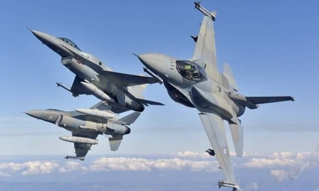 Οπλισμένα τουρκικά F16 ανατολικά της Ρόδου -Οι Τούρκοι δεν σέβονται το πένθος στις Ένοπλες Δυνάμεις
