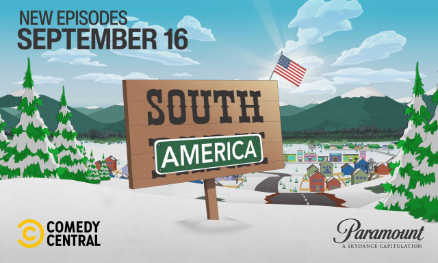 Η κωμική σειρά «South Park» μετονομάστηκε σε... «South America» για να χλευάσει τον Τραμπ