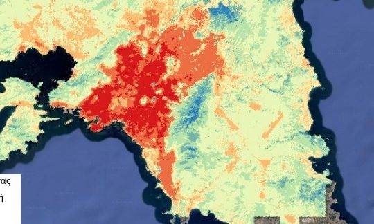 Τεράστιος ο κλιματικός κίνδυνος του καύσωνα στην Αττική μεταξύ 2031 και 2060