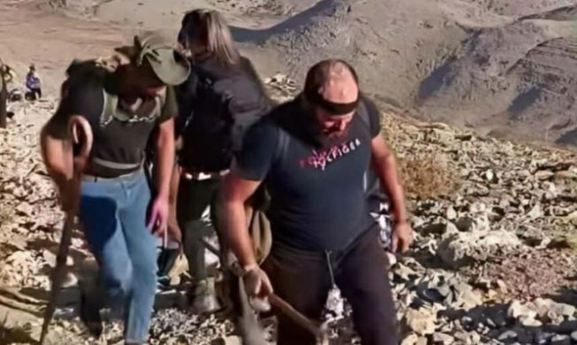 Ανέβηκε ξυπόλητος στον Ψηλορείτη για να εκπληρώσει το τάμα του