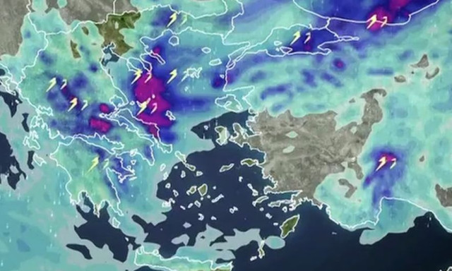 Καιρός: Διπλό κύμα κακοκαιρίας σε λίγες ώρες - Οι περιοχές που θα «χτυπήσει»