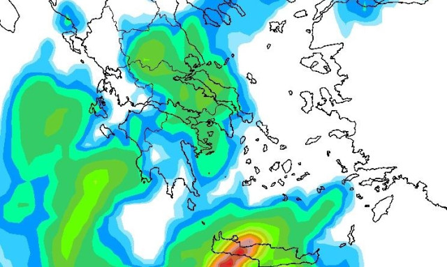 Καιρός: Η πρόγνωση του GFS για το δεύτερο κύμα κακοκαιρίας - Πότε θα «χτυπήσει»