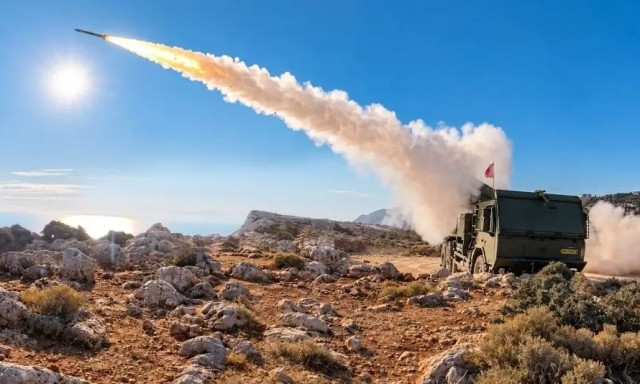Χανιά: Έριξε για πρώτη φορά βολή το οπλικό σύστημα PULS του ολλανδικού στρατού