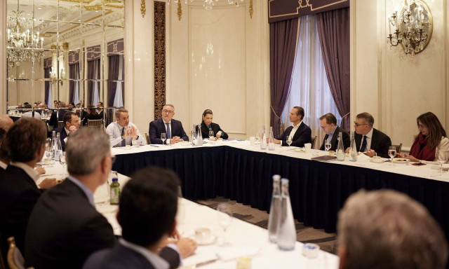 ΗΠΑ: Ο Μητσοτάκης συναντήθηκε με περισσότερους από 30 θεσμικούς επενδυτές