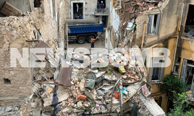 Το Νewsbomb στα χαλάσματα της Λυσικράτους - Αγωνία για τους 5 αγνοούμενους
