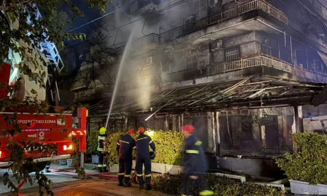 Νέα Ιωνία: Νοσηλεύεται 10χρονο κορίτσι προληπτικά από τη φωτιά στην καφετέρια