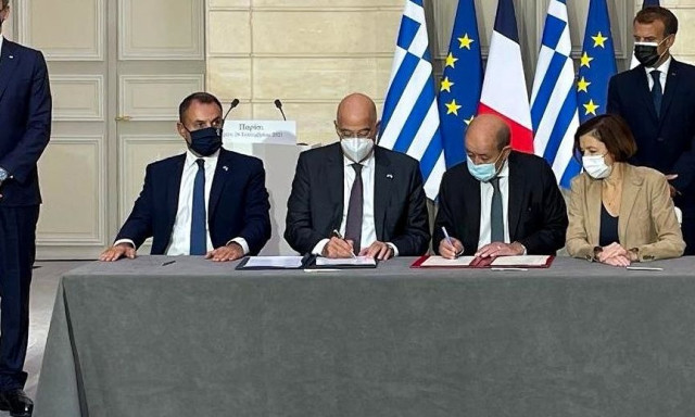 Δένδιας για τα 5 χρόνια από τη Συμφωνία Ελλάδας - Γαλλίας: Εξαιρετικά ισχυρή η στρατηγική σχέση