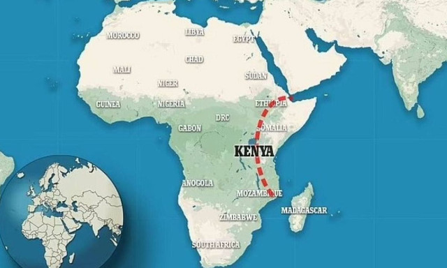 Οι επιστήμονες ανακάλυψαν ότι μια νέα ήπειρος σχηματίζεται στην Αφρική και εμφανίζεται 6ος ωκεανός