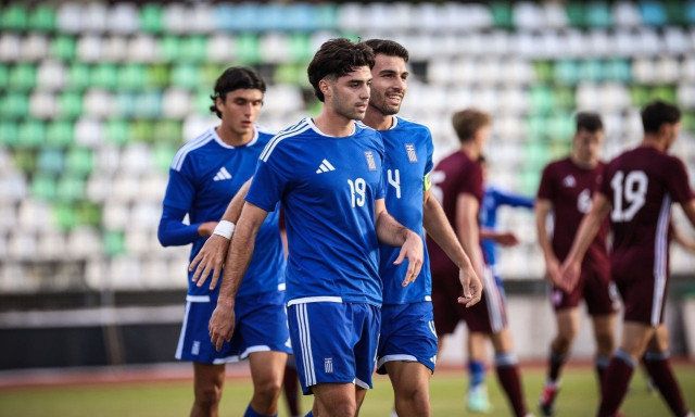 Επιβλητική η Εθνική Ελπίδων κόντρα στη Λετονία και «βλέπει» Euro U21 (vids)